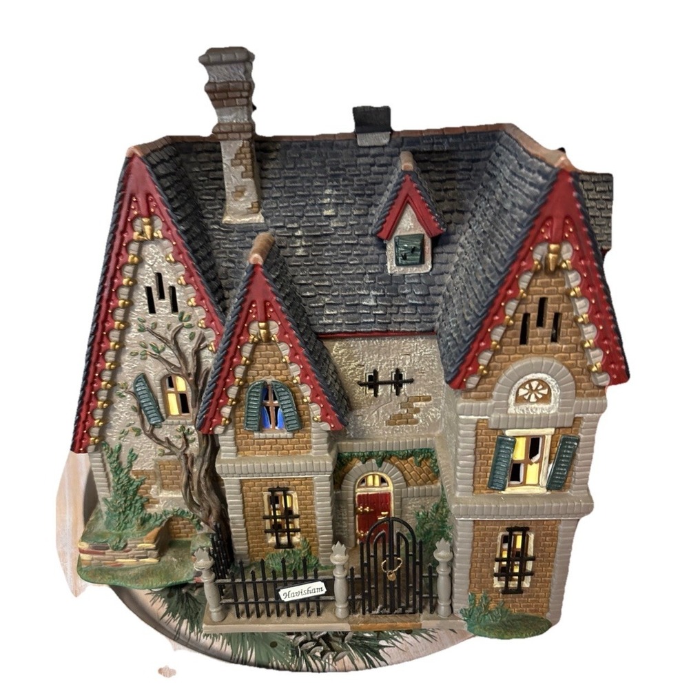 Dept 56 Literary Classics Great Expectations Satis Manor #58310 Halloween Spooky